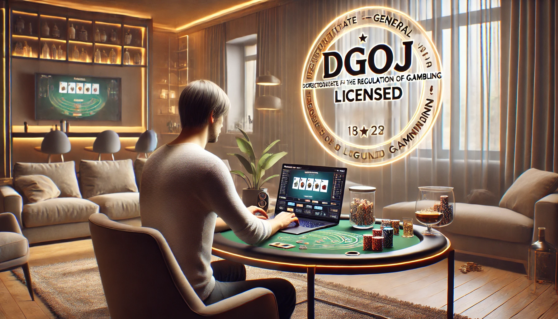 La experiencia segura de jugar online en casa, enfocándose en la accesibilidad digital y la seguridad de escoger un casino online con licencia